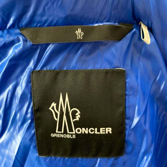 MONCLER GRENOBLE Red Corduroy Cotton Hooded Jacket - Picture 9 of 10